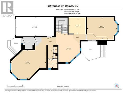 Main Floor - 22 Terrace Drive, Ottawa, ON 