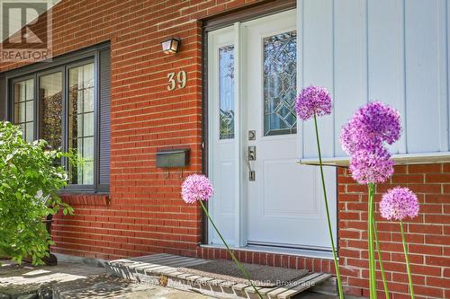Stunning allium is only one of many blooms - 39 Biscayne Crescent, Ottawa, ON 