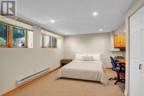 Virtually staged as a 5th bedroom - 39 Biscayne Crescent, Ottawa, ON 