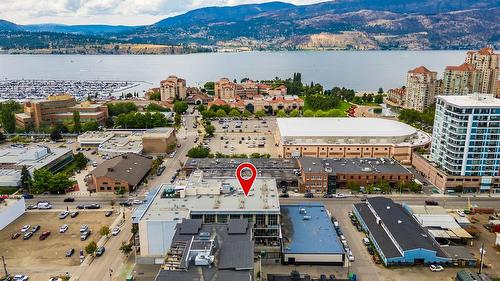 214-1289 Ellis Street, Kelowna, BC - Outdoor With Body Of Water With View