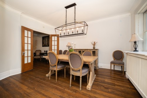 Salle à manger - 3829 Av. Draper, Montréal (Côte-Des-Neiges/Notre-Dame-De-Grâce), QC - Indoor Photo Showing Dining Room