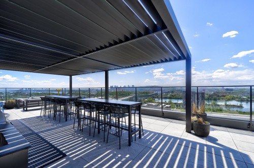 Terrasse - 1421-200 Rue Marie-Charles-Le Moyne, Longueuil (Le Vieux-Longueuil), QC - Outdoor With Deck Patio Veranda With View With Exterior