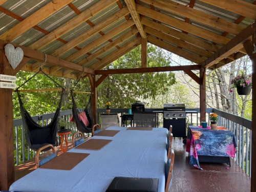 Terrasse - 980Z Rue Lalonde, Mont-Tremblant, QC - Outdoor With Deck Patio Veranda With Exterior