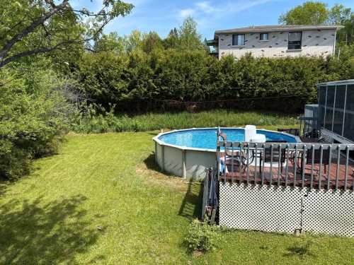 Cour - 980Z Rue Lalonde, Mont-Tremblant, QC - Outdoor With Above Ground Pool
