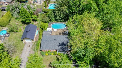 Photo aérienne - 1214 Boul. Base-De-Roc, Joliette, QC - Outdoor With Above Ground Pool With View