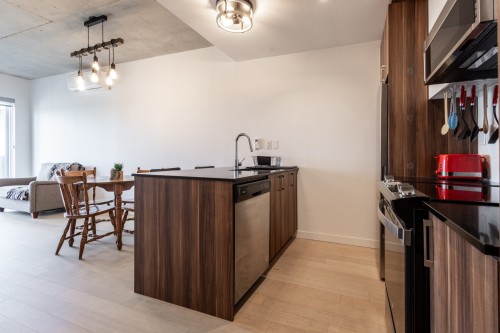 Cuisine - B418-3155 Av. Parkville, Montréal (Mercier/Hochelaga-Maisonneuve), QC - Indoor Photo Showing Kitchen