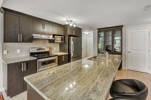 Kitchen - 4-129 Rue D'Augusta, Gatineau (Aylmer), QC - Indoor Photo Showing Kitchen With Double Sink With Upgraded Kitchen