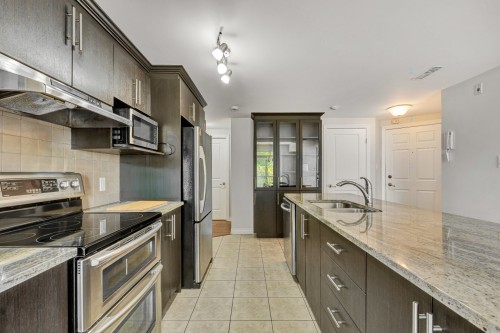 Kitchen - 4-129 Rue D'Augusta, Gatineau (Aylmer), QC - Indoor Photo Showing Kitchen With Double Sink With Upgraded Kitchen