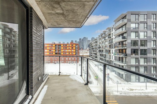 Balcon - 414-1550 Rue Des Bassins, Montréal (Le Sud-Ouest), QC - Outdoor With Balcony With Exterior