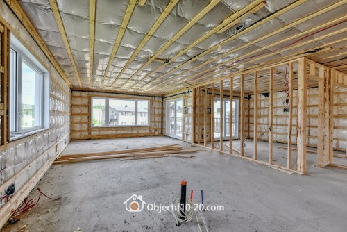 En construction - 35 Rue Alexandre, Lachute, QC - Indoor Photo Showing Other Room