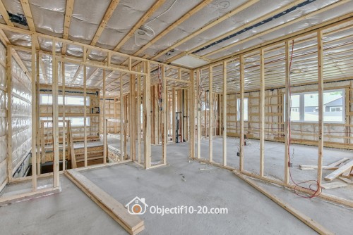 En construction - 35 Rue Alexandre, Lachute, QC - Indoor Photo Showing Other Room