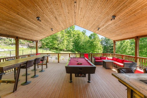 Patio - 975 Rg St-Henri, Saint-Armand, QC - Outdoor With Deck Patio Veranda With Exterior
