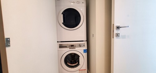Laundry - 908-1450 Boul. René-Lévesque O., Montréal (Ville-Marie), QC - Indoor Photo Showing Laundry Room