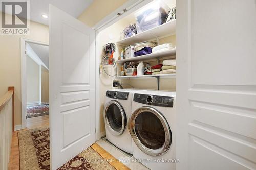 SECOND FLOOR LAUNDRY - 13 Oak Park Private, Ottawa, ON - Indoor Photo Showing Laundry Room