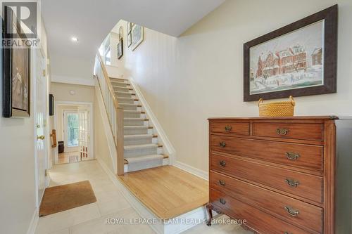 STAIRS TO MAIN LIVING RM LEVEL, DINING, KITCHEN - 13 Oak Park Private, Ottawa, ON - Indoor Photo Showing Other Room