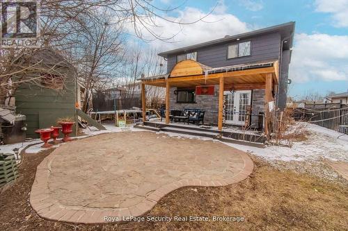 73 College Crescent, Barrie, ON - Outdoor With Deck Patio Veranda