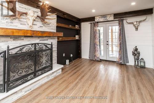 73 College Crescent, Barrie, ON - Indoor With Fireplace