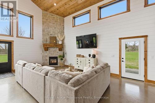 375 Ventress Road, Cramahe, ON - Indoor With Fireplace