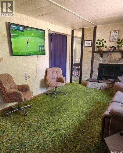 267 Lakeshore Drive, Emma Lake, SK - Indoor Photo Showing Other Room With Fireplace