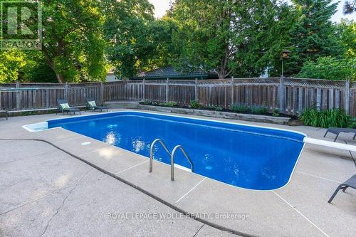 44 Krug Street, Kitchener, ON - Outdoor With In Ground Pool With Deck Patio Veranda