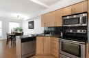 #204-1405 Esquimalt Rd, Esquimalt, BC  - Indoor Photo Showing Kitchen With Stainless Steel Kitchen With Double Sink 