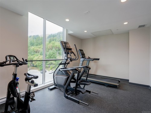 #511-1361 Goldstream Ave, Langford, BC - Indoor Photo Showing Gym Room