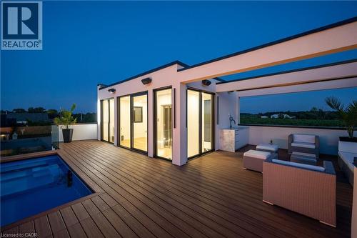 6 Firelane 11A Street, Niagara-On-The-Lake, ON - Outdoor With In Ground Pool With Deck Patio Veranda With Exterior