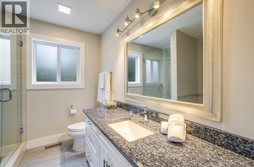 Spa Inspired Ensuite With Walk In Shower - 3137 Vector Drive, West Kelowna, BC 