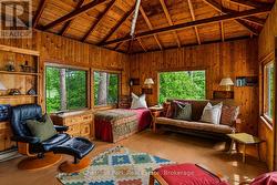 Living room off the kitchen & dining room - 