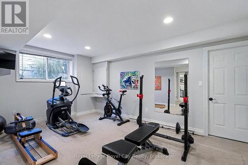8 Zaduk Place, Guelph (Kortright East), ON - Indoor Photo Showing Gym Room