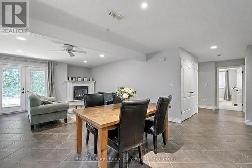 8 Zaduk Place, Guelph (Kortright East), ON - Indoor With Fireplace