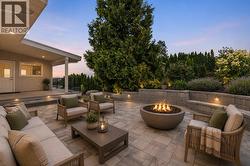 Virtually staged outdoor space - 