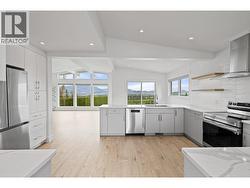 Stunning views from the generous chef's kitchen - 