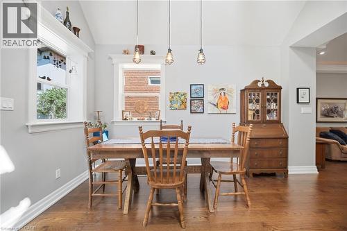 66 Chatham Street, Hamilton, ON - Indoor Photo Showing Dining Room