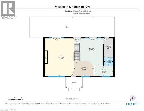Floor plan - 71 Miles Road, Hamilton, ON 