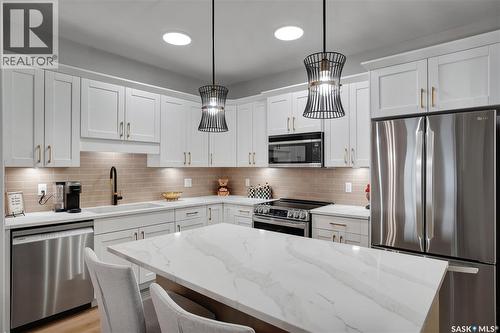 309 2730 Main Street, Saskatoon, SK - Indoor Photo Showing Kitchen With Upgraded Kitchen