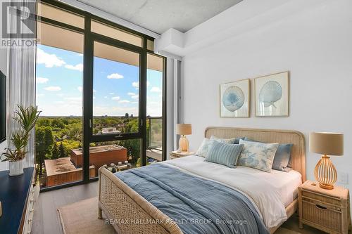 Virtually staged Bedroom - 1104 - 224 Lyon Street N, Ottawa, ON 