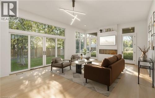 Virtually Staged Photo - 135 Secord Lane, Burlington, ON 