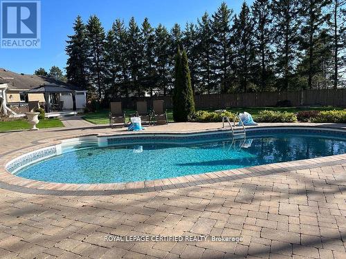 12 Kevinwood Drive, Caledon, ON - Outdoor With In Ground Pool With Backyard