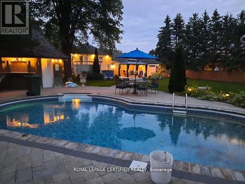 12 Kevinwood Drive, Caledon, ON - Outdoor With In Ground Pool With Deck Patio Veranda With Backyard
