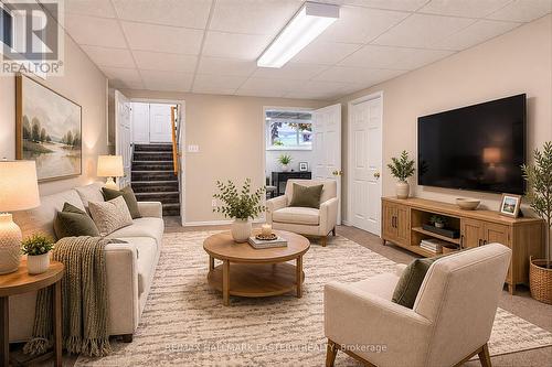 Virtually staged Recreation Room - 890 Chapel Road, Peterborough (Ashburnham Ward 4), ON 
