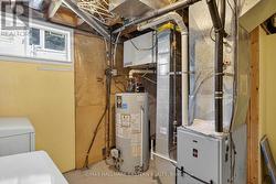 Hot water tank and furnace are owned. - 