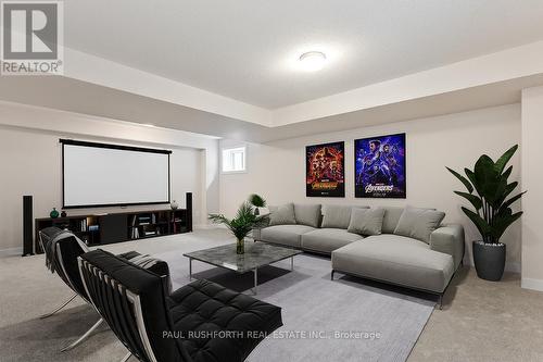 Virtually Staged-Basement Rec Room - 623 Terrier Circle, Ottawa, ON 