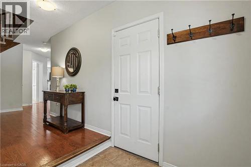Inside entry to garage - 5372 Cachet Crescent, Burlington, ON 