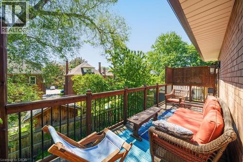 35 Burris Street, Hamilton, ON - Outdoor With Deck Patio Veranda With Exterior