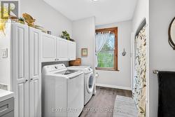 Main floor laundry & family bath - 