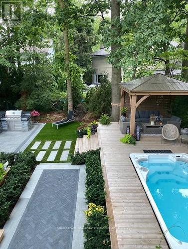 1454 Chasehurst Drive, Mississauga, ON - Outdoor With In Ground Pool With Backyard