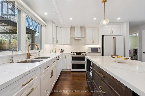 Matching GE CAFE white and rose gold appliances - 153 Harris Street, Guelph/Eramosa (Rockwood), ON 
