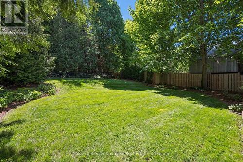 Fully fenced yard backs onto majestic green space - 153 Harris Street, Guelph/Eramosa (Rockwood), ON 