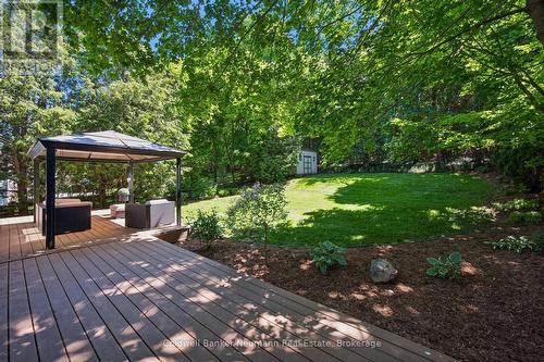 Surrounding mature trees offer quiet splendor - 153 Harris Street, Guelph/Eramosa (Rockwood), ON 